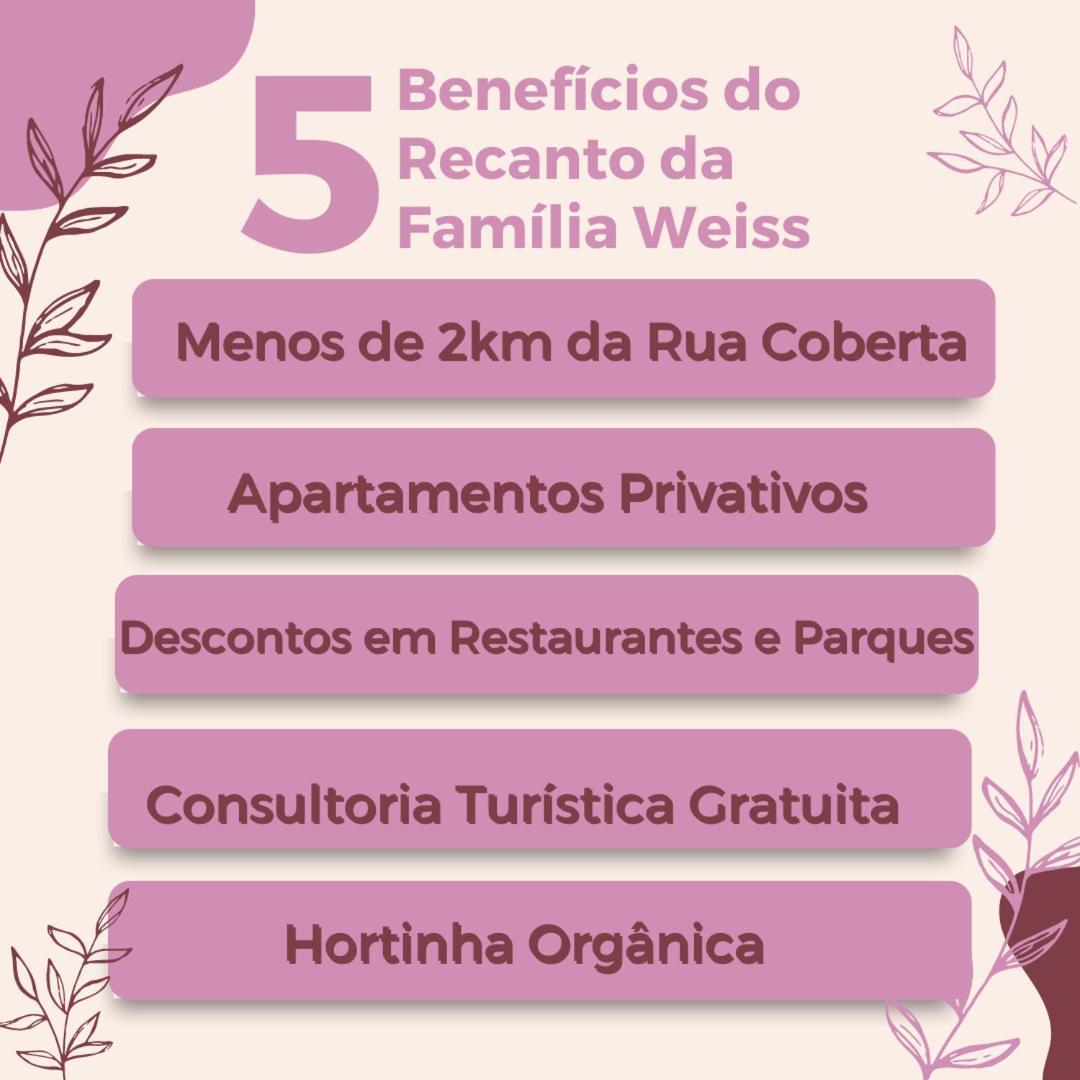 Recanto Familia Weiss Gramado Kültér fotó